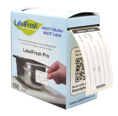 LabelFresh Pro Etiketten Zondag 500 labels groot LabelFresh Pro Etiketten Zondag 500 labels groot