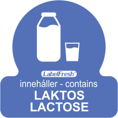 LabelFresh Codelabel Lactose 500 etiketten. LabelFresh Codelabel Lactose 500 etiketten.
