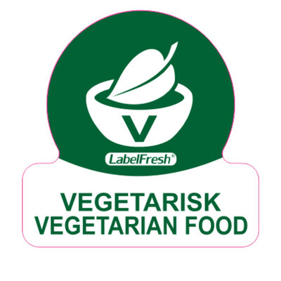 LabelFresh Codelabel Vegetarisch 500 etiketten. LabelFresh Codelabel Vegetarisch 500 etiketten.