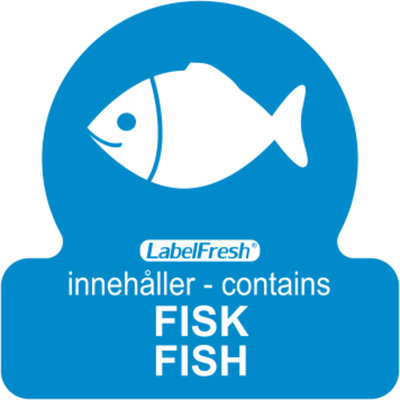 LabelFresh Codelabel Vis 500 etiketten. LabelFresh Codelabel Vis 500 etiketten.