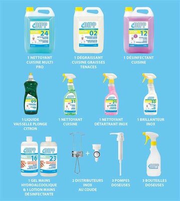 DIPP BEST DEAL PACK KEUKEN CONFORM HACCP