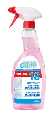 DIPP N° 18 - 750ML SPRAY Sanitair- en Kalkreiniger