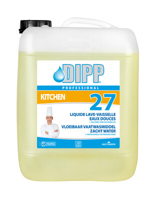 DIPP N° 27 - 10L Vloeibaar Vaatwasmiddel Zacht Water DIPP N° 27 - 10L Vloeibaar Vaatwasmiddel Zacht Water