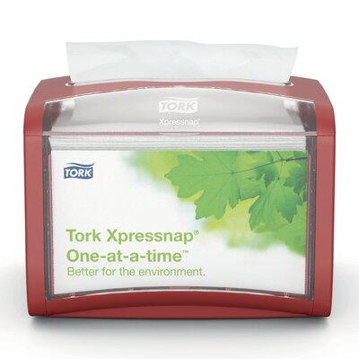 Tork Xpressnap® Tabletop servetdispenser N4 Rood Tork Xpressnap® Tabletop servetdispenser N4 Rood