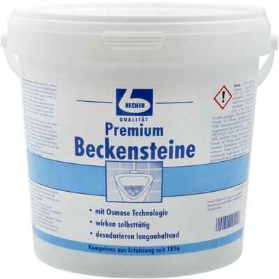 Becher Premium urinoirblokjes 1kg Becher Premium urinoirblokjes 1kg