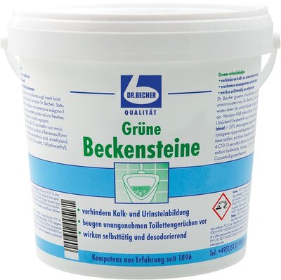 Becher Urinoirblokjes groen 35 stuks Becher Urinoirblokjes groen 35 stuks