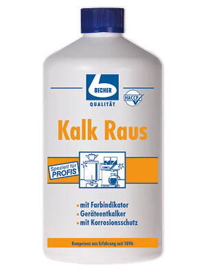 Becher Ontkalker met kleurindicator 1L Becher Ontkalker met kleurindicator 1L