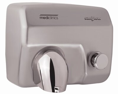 All Care Mediclinics Handendroger RVS look drukknop All Care Mediclinics Handendroger RVS look drukknop