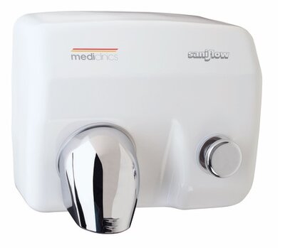 All Care Mediclinics Handendroger wit drukknop All Care Mediclinics Handendroger wit drukknop