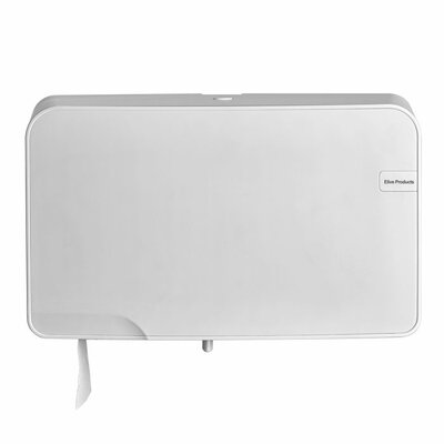 Elive line 3 duo mini jumbodispenser kunststof wit