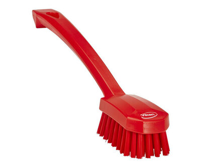 Vikan Universele Medium Afwasborstel Rood 260mm Vikan Universele Medium Afwasborstel Rood 260mm