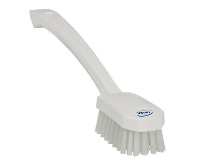 Vikan Universele Medium Afwasborstel Wit 260mm Vikan Universele Medium Afwasborstel Wit 260mm