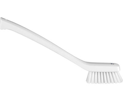Vikan Lange Afwasborstel Met Smalle Borstel 420mm Wit Vikan Lange Afwasborstel Met Smalle Borstel 420mm Wit