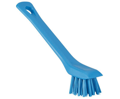 Vikan Precisieborstel Met Schraper 150mm Blauw Vikan Precisieborstel Met Schraper 150mm Blauw