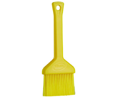 Vikan Zachte Platte Deegborstel 70mm Geel