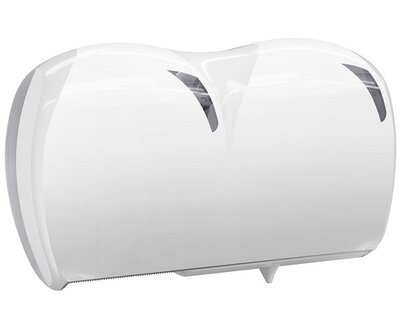 Elive line2, Duo Mini jumbo toiletrolhouder Wit Elive line2, Duo Mini jumbo toiletrolhouder Wit