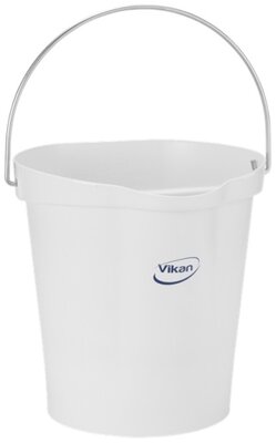 Vikan Emmer 12L Metaaldetecteerbaar Wit Vikan Emmer 12L Metaaldetecteerbaar Wit