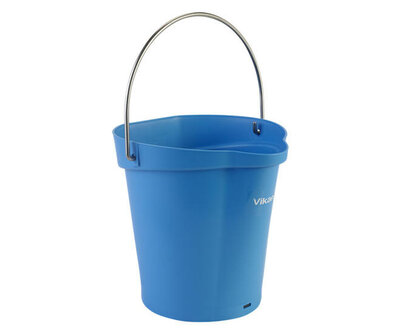 Vikan Emmer 6L Met Schenktuit En Maatverdeling Blauw Vikan Emmer 6L Met Schenktuit En Maatverdeling Blauw