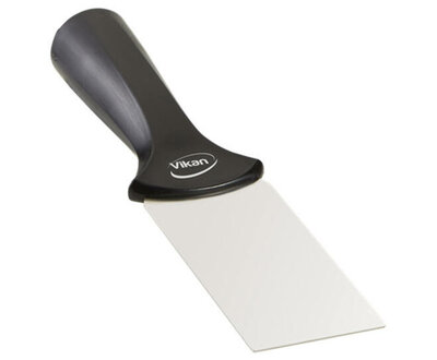 Vikan RVS Handschraper Met Schroefdraad Smal 50mm Zwart Vikan RVS Handschraper Met Schroefdraad Smal 50mm Zwart
