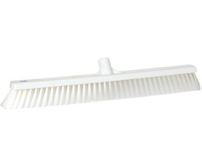 Vikan Brede Zachte Bezem Wit 610mm Vikan Brede Zachte Bezem Wit 610mm