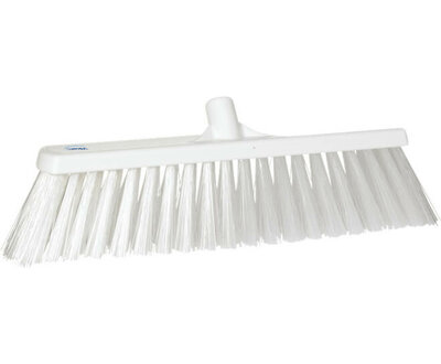 Vikan Zeer Harde Brede Bezem Wit 530mm Vikan Zeer Harde Brede Bezem Wit 530mm