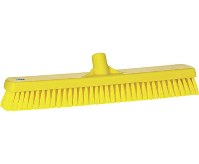 Vikan Harde Brede Vloerschrobber Geel  470mm Vikan Harde Brede Vloerschrobber Geel  470mm