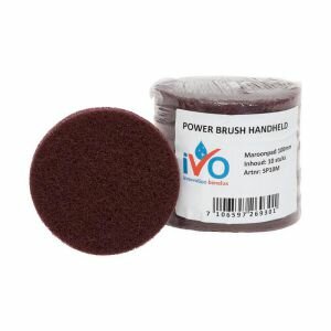 iVo Toppad Power Brush Maroonpad Bruin 100mm iVo Toppad Power Brush Maroonpad Bruin 100mm