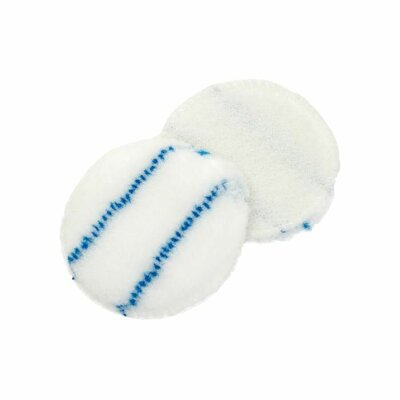 iVo Toppad Power Brush Microvezel Blauw/Wit 100mm iVo Toppad Power Brush Microvezel Blauw/Wit 100mm