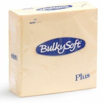 Bulkysoft servetten 2lgs 38x38cm plus, doos 1440 stuks - Crème Bulkysoft servetten 2lgs 38x38cm plus, doos 1440 stuks - Crème