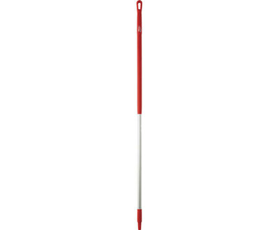 Vikan Ergo Steel Aluminium handgreep Rood 1510 mm Ø31mm Vikan Ergo Steel Aluminium handgreep Rood 1510 mm Ø31mm