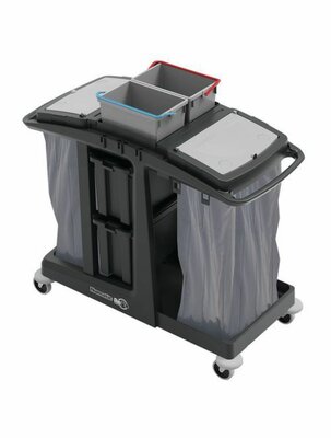 Numatic Werkwagen ReFlo ECO-Matic EM6 met 2 x 10L emmers Numatic Werkwagen ReFlo ECO-Matic EM6 met 2 x 10L emmers