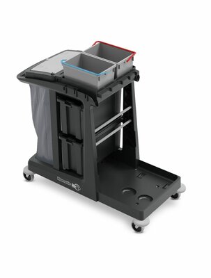 Numatic Werkwagen ReFlo ECO-Matic EM5 met 2 x 10L emmers Numatic Werkwagen ReFlo ECO-Matic EM5 met 2 x 10L emmers