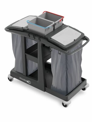 Numatic Werkwagen ReFlo ECO-Matic EM4 met 2 x 10L emmers Numatic Werkwagen ReFlo ECO-Matic EM4 met 2 x 10L emmers