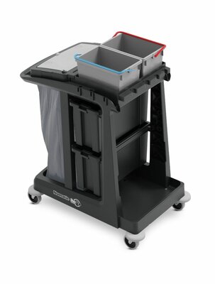 Numatic Werkwagen ReFlo ECO-Matic EM2 met 2 x 10L emmers Numatic Werkwagen ReFlo ECO-Matic EM2 met 2 x 10L emmers