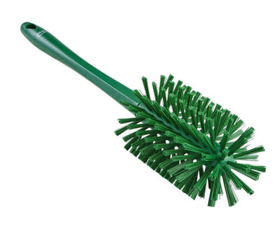 Vikan Medium Harde Pijpborstel Met Handvat (uit een stuk), Ø90, 460mm Groen Vikan Medium Harde Pijpborstel Met Handvat (uit een stuk), Ø90, 460mm Groen