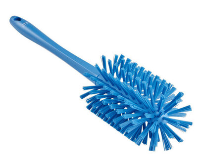 Vikan Medium Harde Pijpborstel Met Handvat (uit een stuk), Ø90, 460mm Blauw Vikan Medium Harde Pijpborstel Met Handvat (uit een stuk), Ø90, 460mm Blauw