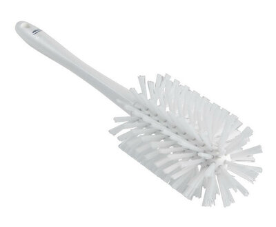 Vikan Medium Harde Pijpborstel Met Handvat (uit een stuk), Ø90, 460mm Wit Vikan Medium Harde Pijpborstel Met Handvat (uit een stuk), Ø90, 460mm Wit