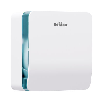 Satino Hyginity Mini Jumbo toiletpapierdispenser S Wit JT1 Satino Hyginity Mini Jumbo toiletpapierdispenser S Wit JT1