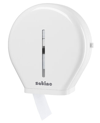 Satino bij wepa jumbo toiletroldispenser Maxi JT2 Satino bij wepa jumbo toiletroldispenser Maxi JT2