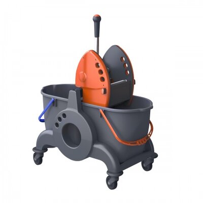 iVo Giotto Duo Mopemmer 2x 15L met Moppers basis iVo Giotto Duo Mopemmer 2x 15L met Moppers basis