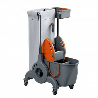 iVo Giotto Compacto NR 5 Dubbelen Werkwagen 15+10L iVo Giotto Compacto NR 5 Dubbelen Werkwagen 15+10L