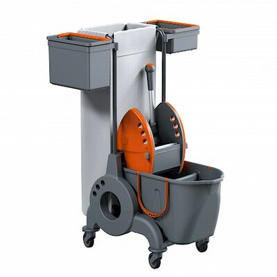 iVo Giotto Compacto NR 6 Dubbelen Werkwagen 15+10L iVo Giotto Compacto NR 6 Dubbelen Werkwagen 15+10L