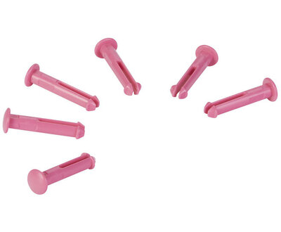 Vikan 6 x Pin Reserveonderdeel  Voor De 1011 en 1013 Roze Vikan 6 x Pin Reserveonderdeel  Voor De 1011 en 1013 Roze
