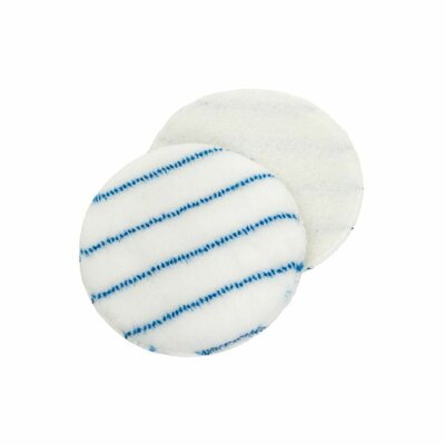 iVo Toppad Power Brush Xl/OrbiPro Microvezel Blauw/Wit 170mm iVo Toppad Power Brush Xl/OrbiPro Microvezel Blauw/Wit 170mm