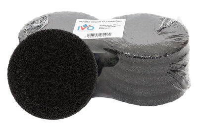 iVo Toppad Power Brush XL/OrbiPro Zwart 170mm iVo Toppad Power Brush XL/OrbiPro Zwart 170mm