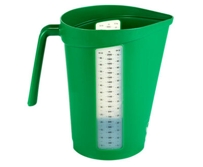 Vikan Hygiëne  Maatbeker 2 Liter Groen Vikan Hygiëne  Maatbeker 2 Liter Groen
