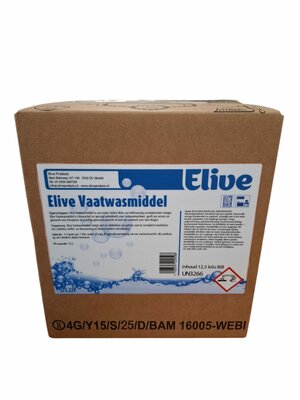 Elive Vaatwasmiddel BIB 12,5 kilo Elive Vaatwasmiddel BIB 12,5 kilo