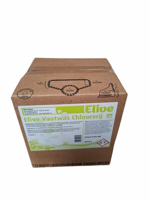 Elive Vaatwas Chloorvrij BIB 10L