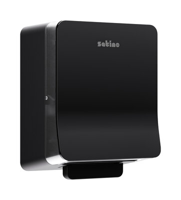 Satino Hyginity Handdoekroldispenser AutoCut Zwart SYS1