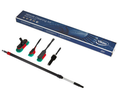 Vikan Transport Starterspakket 1325mmm Aan/Uit Gardena Nippel Rood/Groen